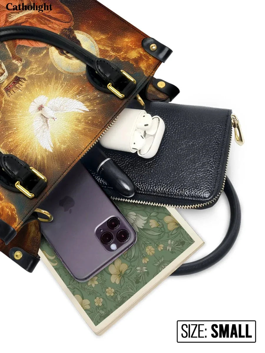 Bolsa de Couro Coroação da Rainha do Céu