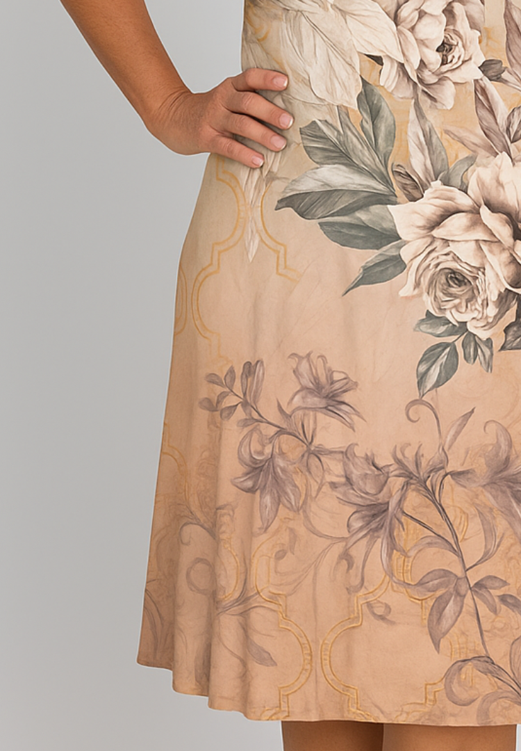 Vestido Rosa de Veneza