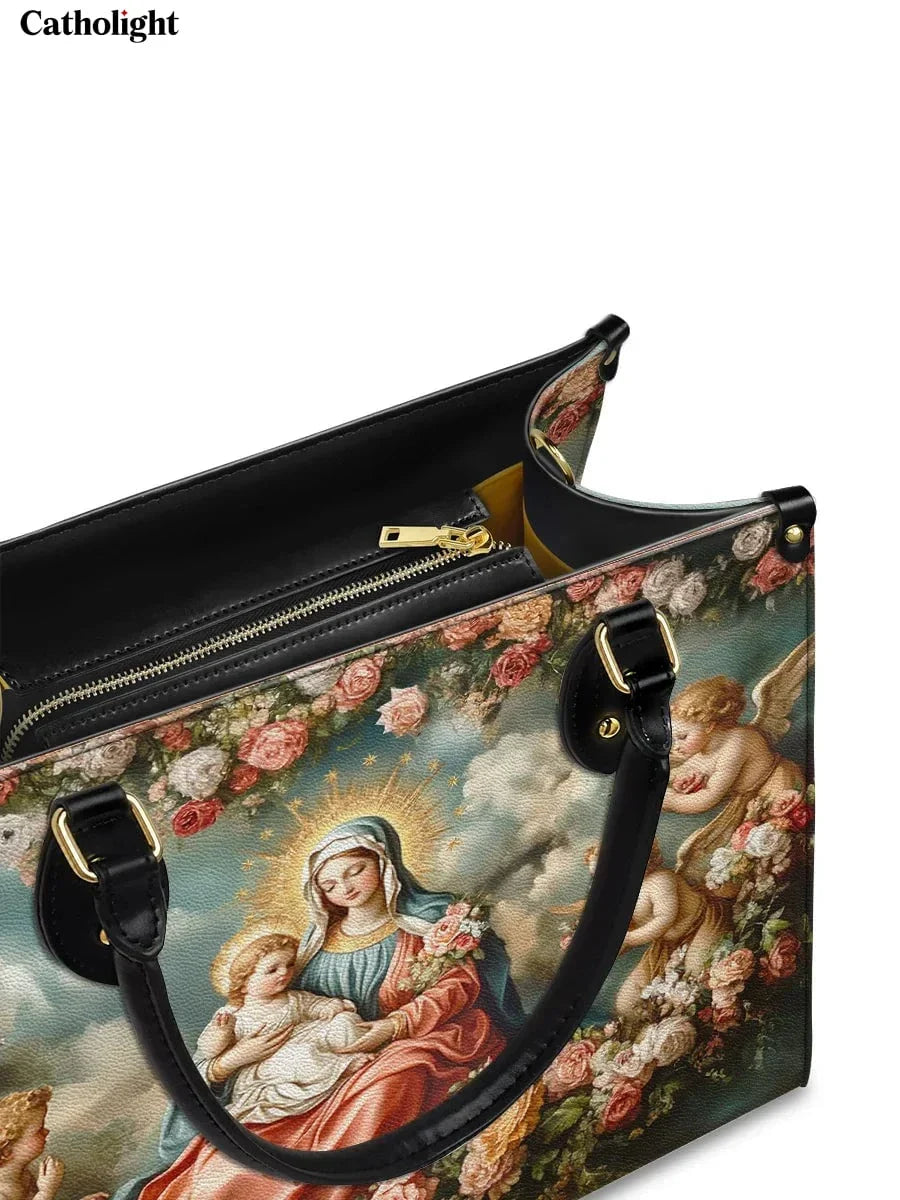 Bolsa de Couro Jardim Celestial
