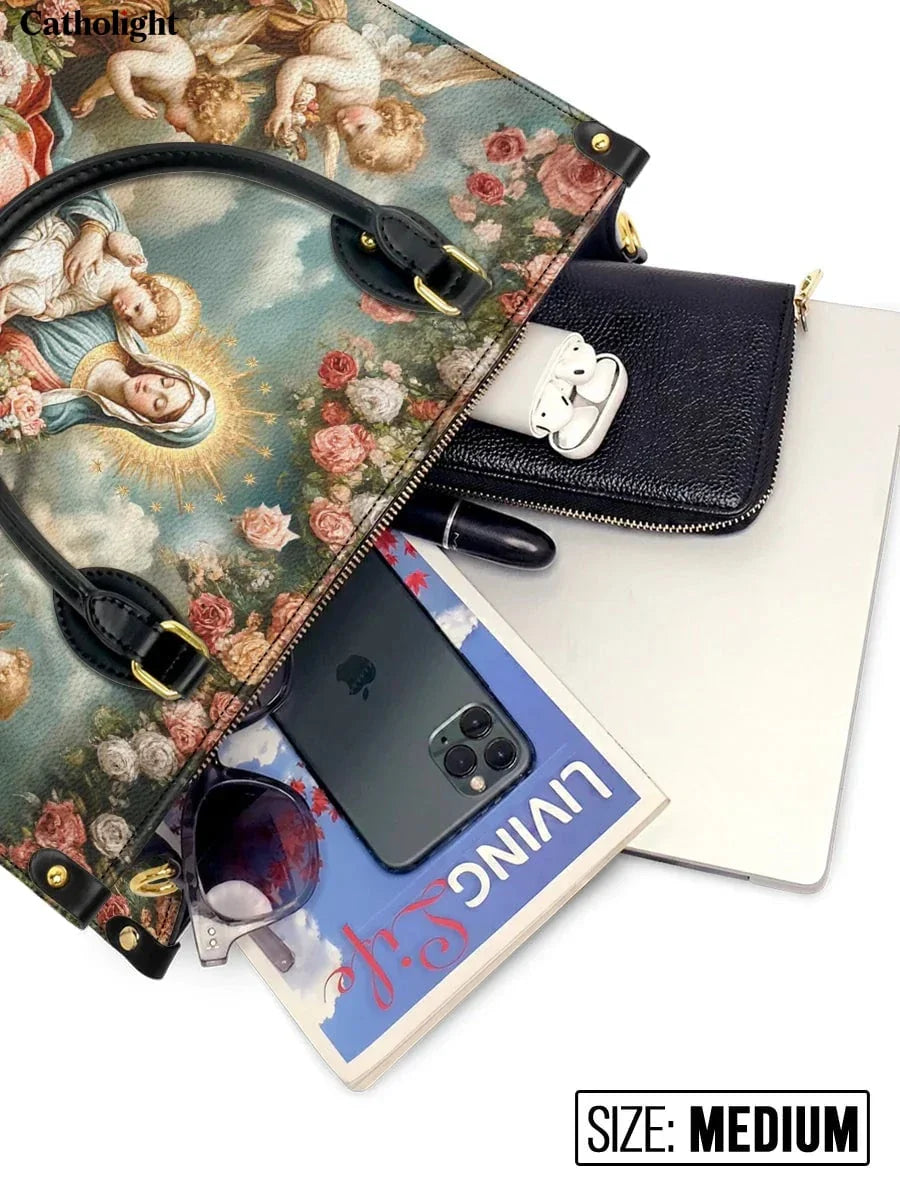 Bolsa de Couro Jardim Celestial