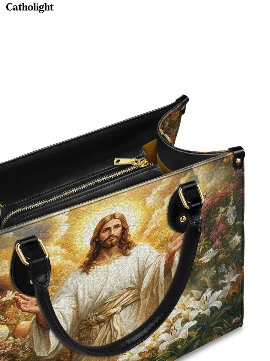Bolsa de Couro Ave Maria - Realeza Divina
