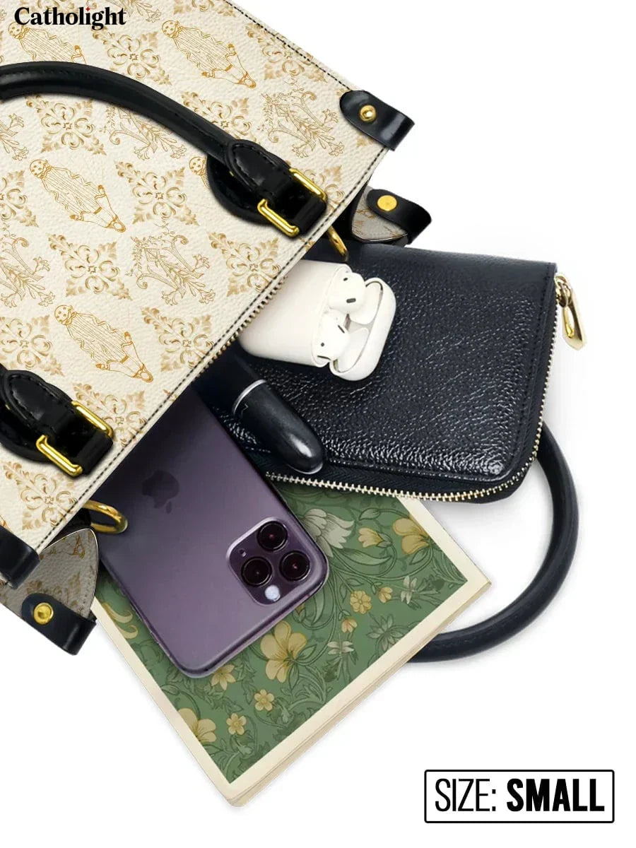 Bolsa de Couro Monograma Ave Maria