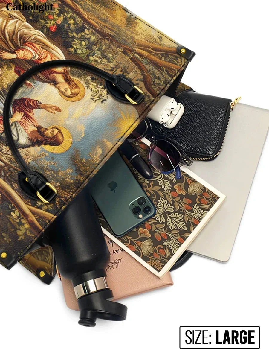 Bolsa de Couro – Cristo e Maria Madalena
