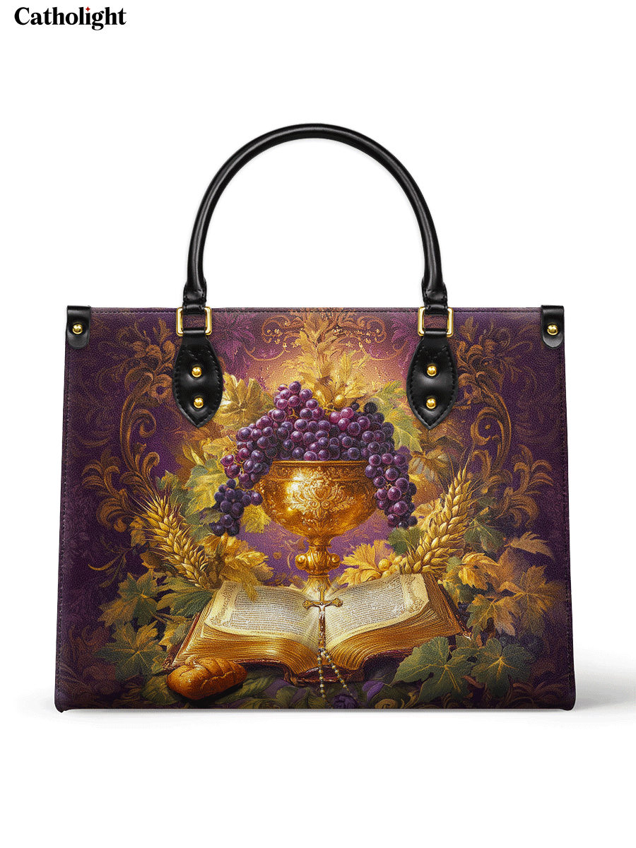 Bolsa de Couro – Cálice da Abundância
