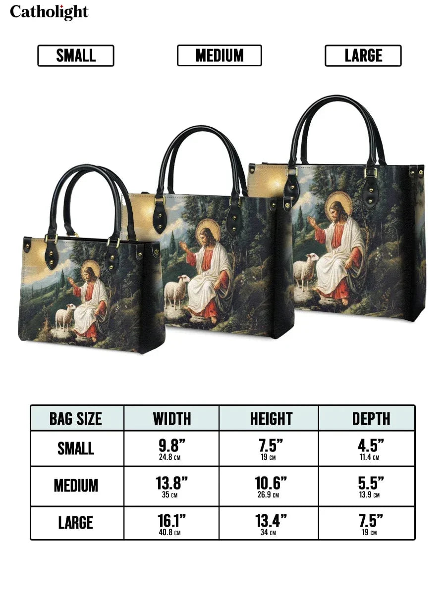 Bolsa de Couro – A Graça do Divino Pastor