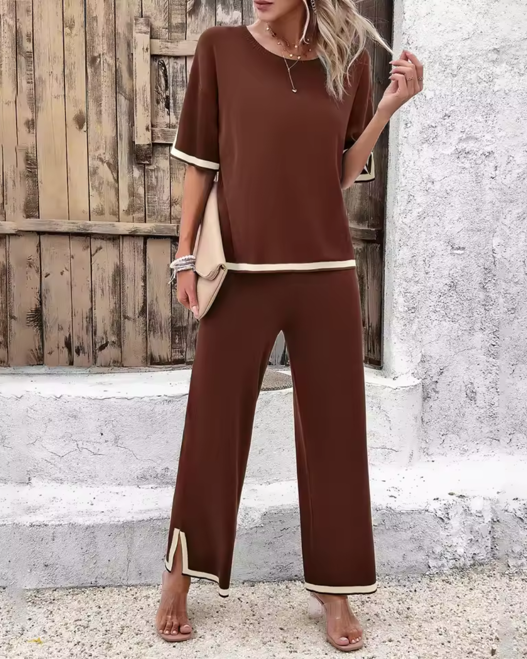 Conjunto Calça e Blusa Kátia