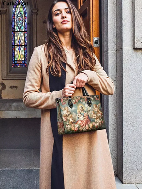 Bolsa de Couro Jardim Celestial