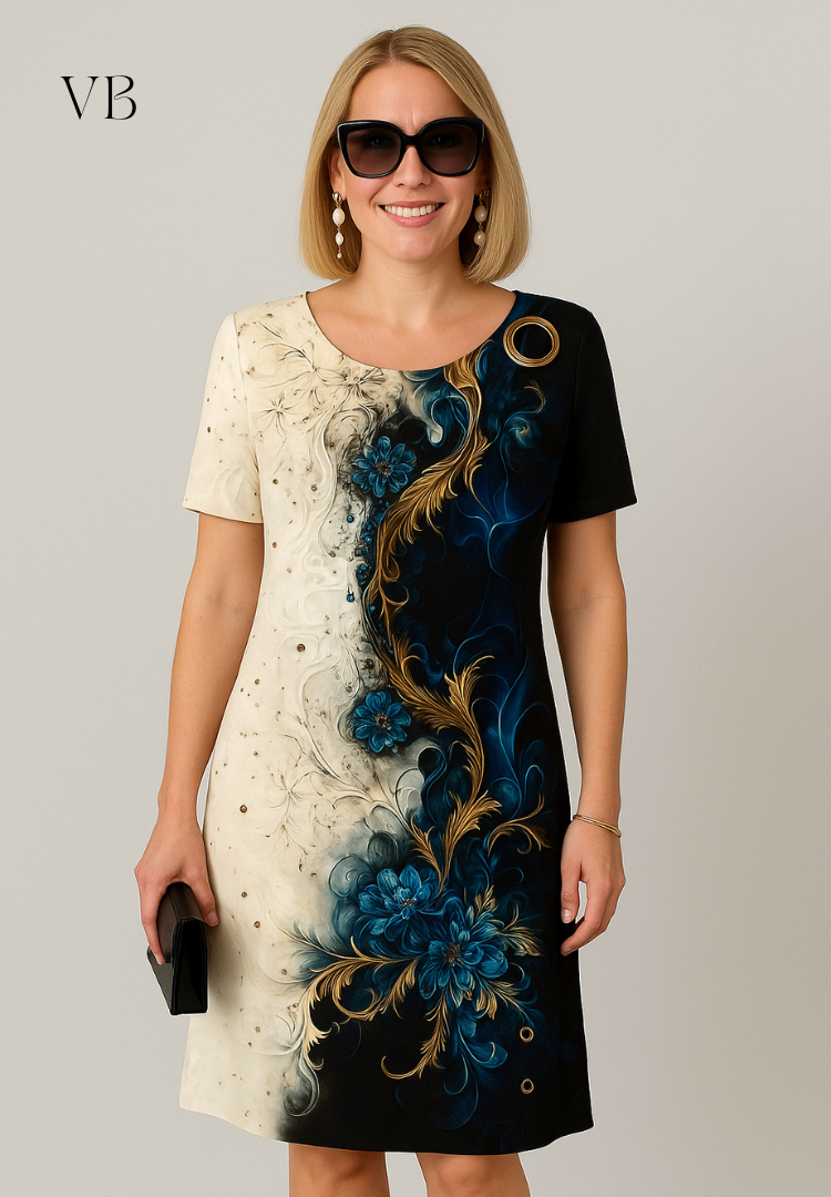 Vestidos Florais com Caimento Solto e Respirável - Modelos Exclusivos
