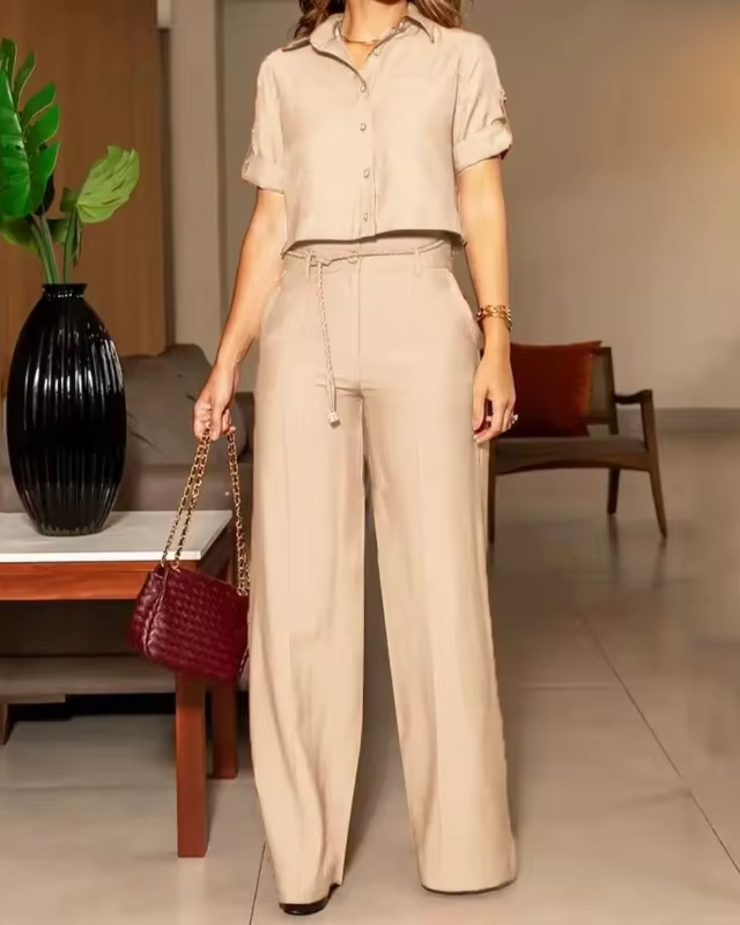 Conjunto de Manga Curta Francisca