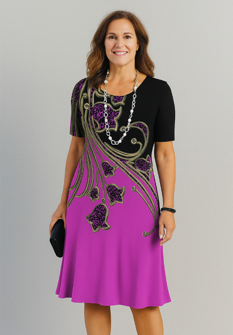 Vestido Aurora Violeta