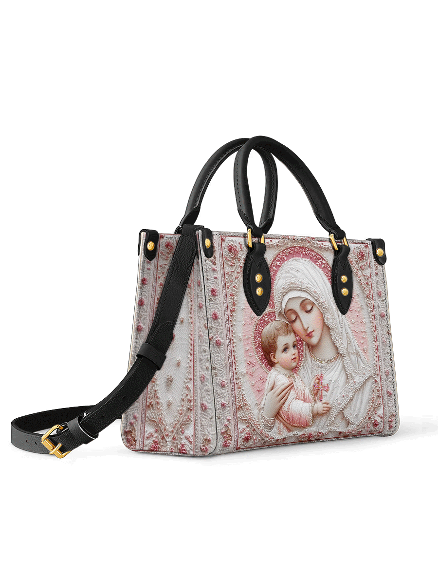 Bolsa de Couro Terno Abraço Divino