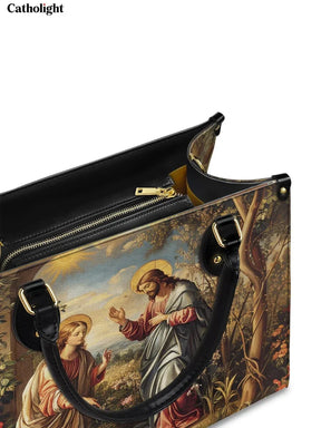 Bolsa de Couro – Cristo e Maria Madalena