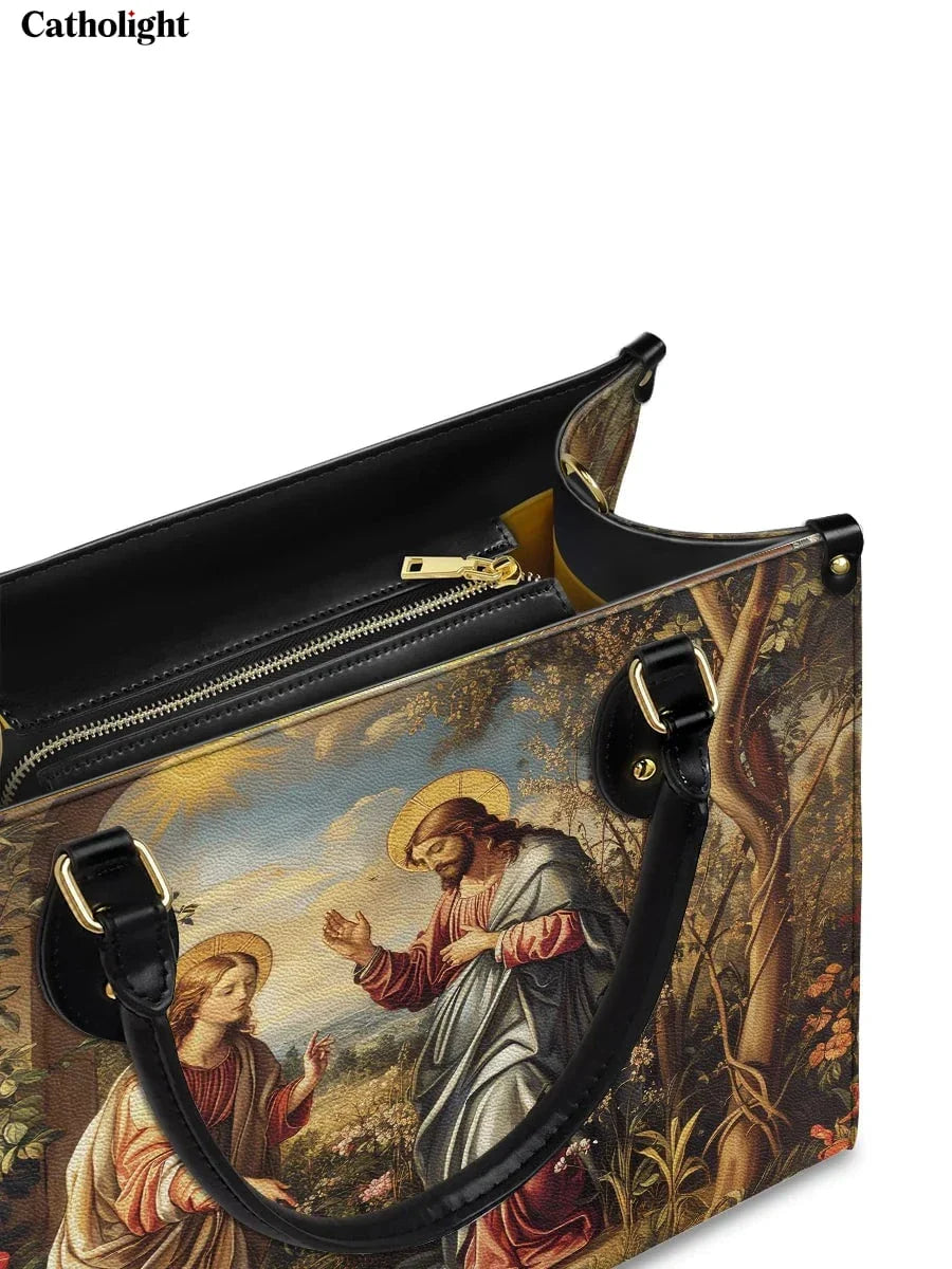 Bolsa de Couro – Cristo e Maria Madalena