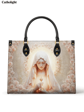 Bolsa de Couro Nossa Senhora do Santíssimo Sacramento