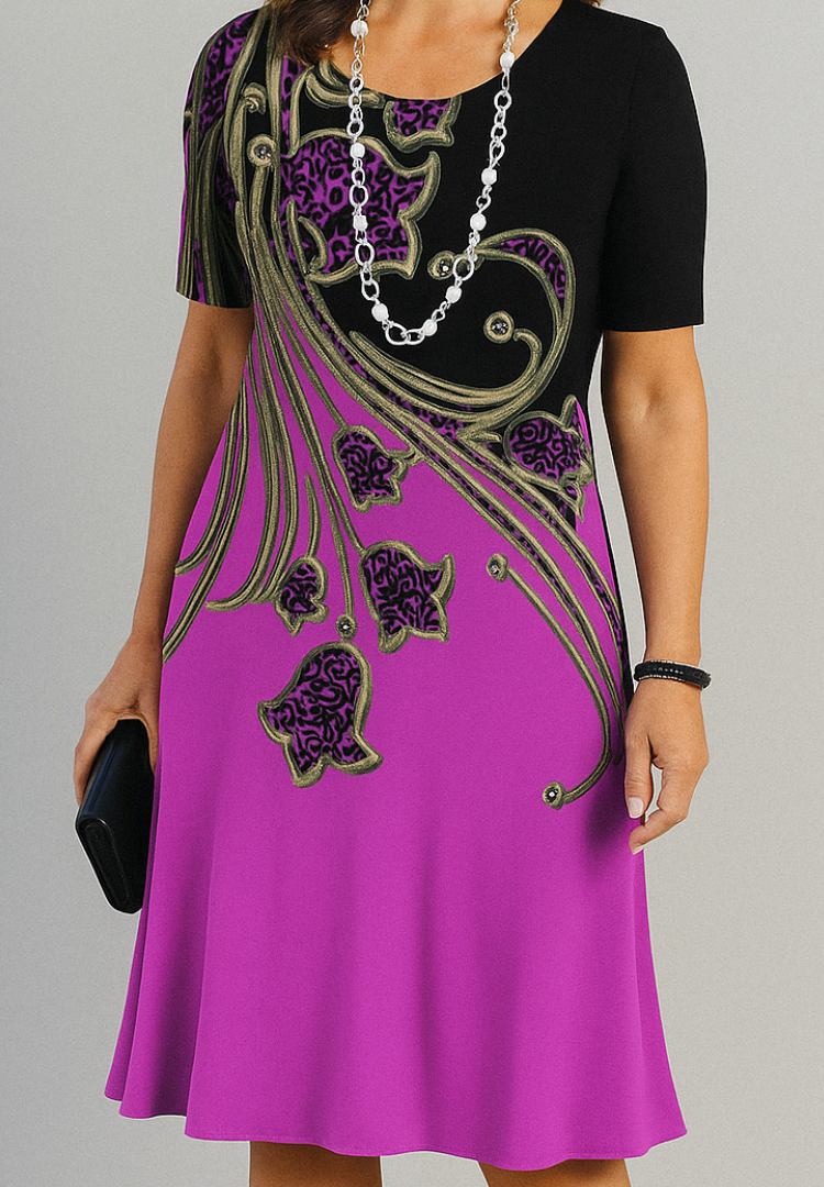 Vestido Aurora Violeta