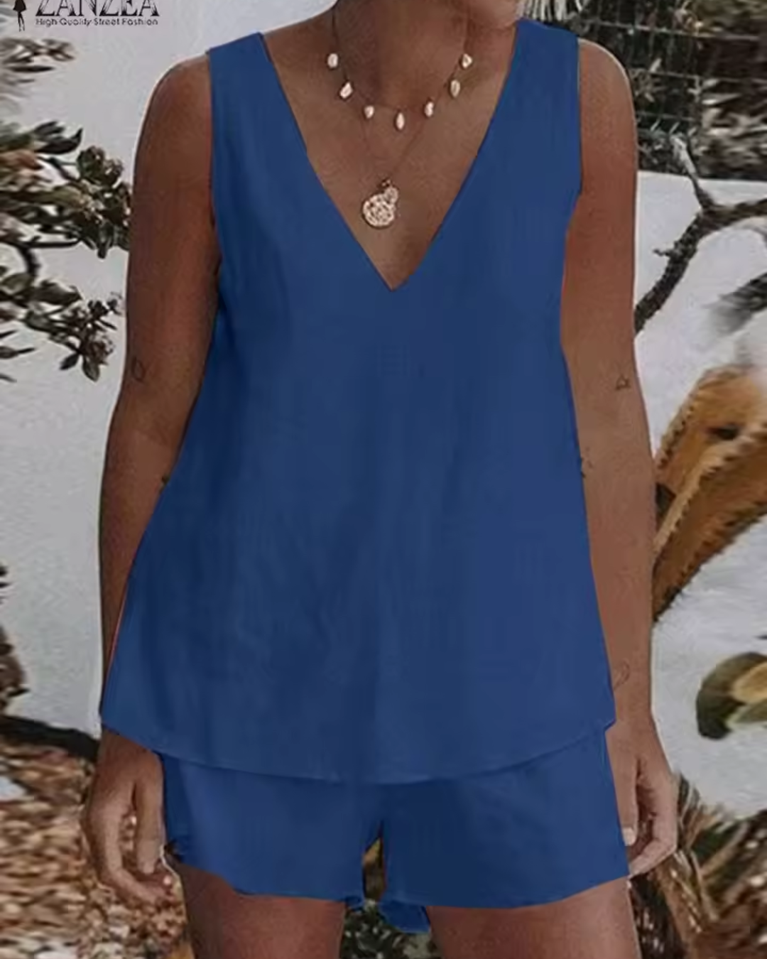 Conjunto com Decote em V Márcia