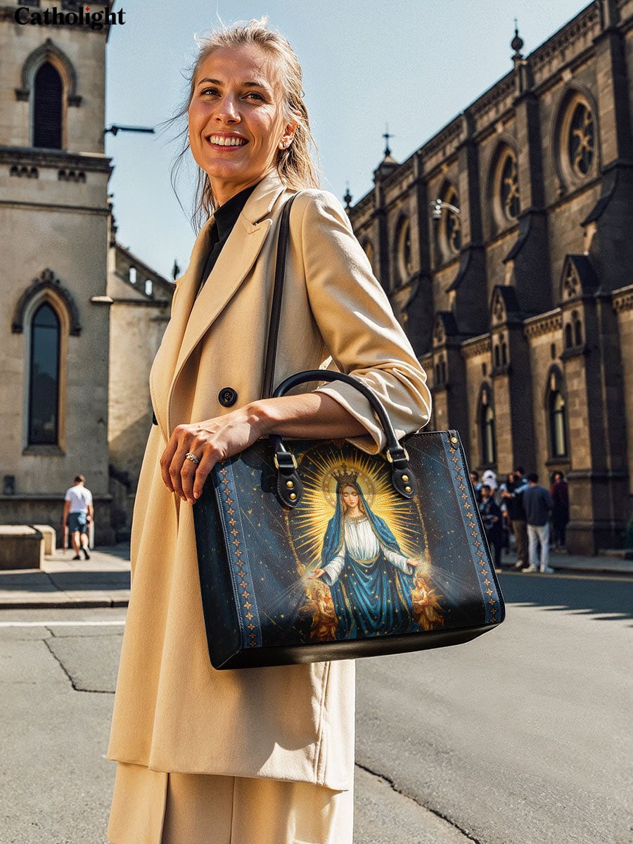 Bolsa de Couro Rainha do Céu