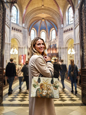 Bolsa de Couro Sagrada Família
