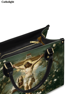 Bolsa de Couro A Cruz da Redenção