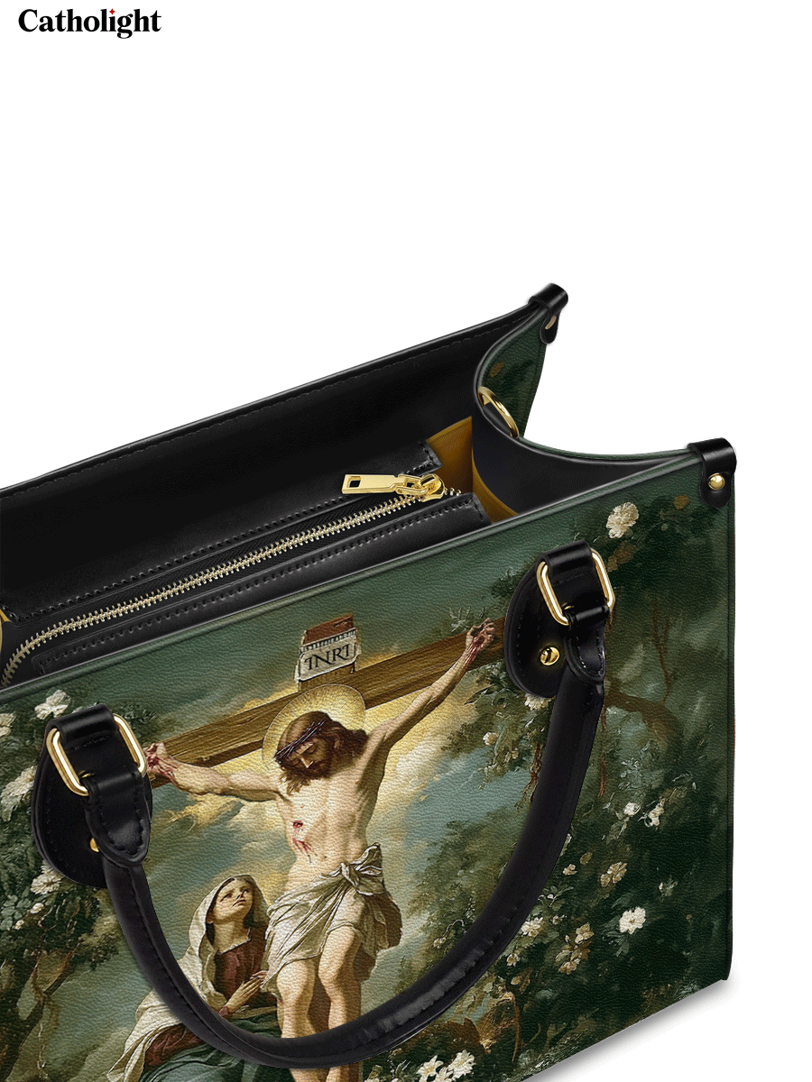 Bolsa de Couro A Cruz da Redenção