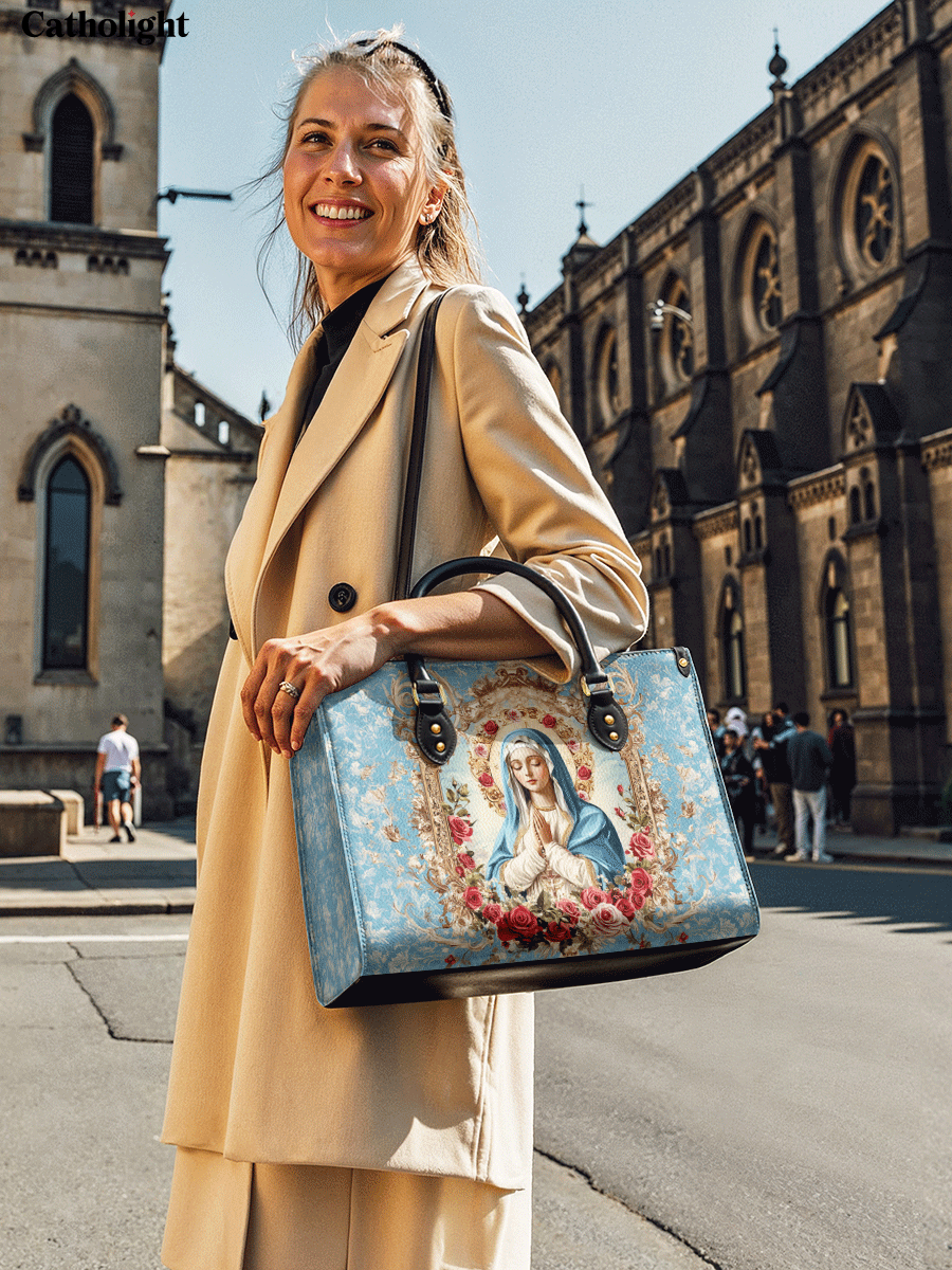 Bolsa de Couro Nossa Senhora das Graças