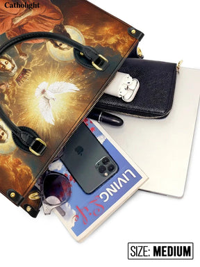 Bolsa de Couro Coroação da Rainha do Céu