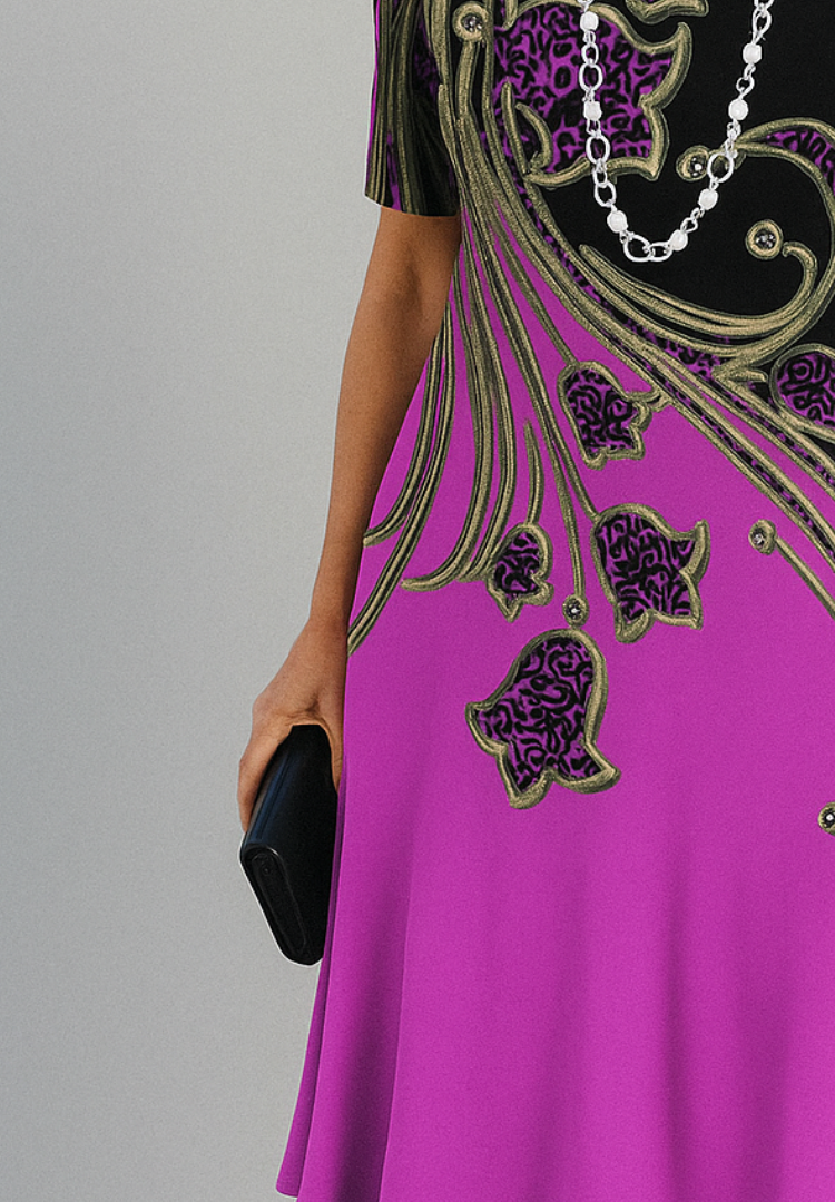 Vestido Aurora Violeta