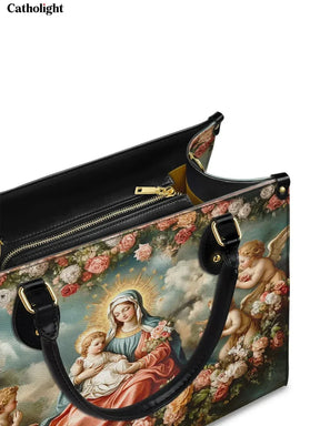 Bolsa de Couro Jardim Celestial