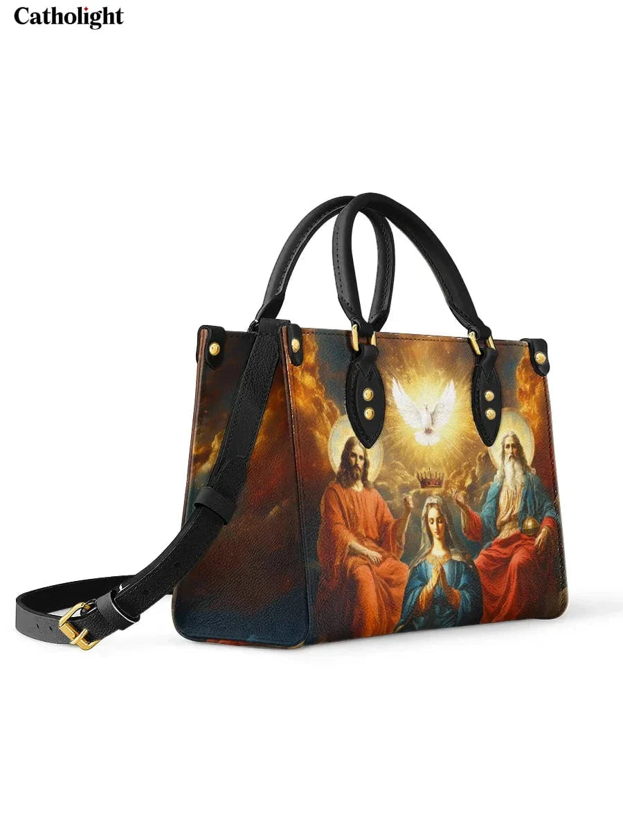 Bolsa de Couro Coroação da Rainha do Céu