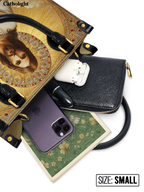 Bolsa de Couro – Jesus, o Salvador Luz Eterna