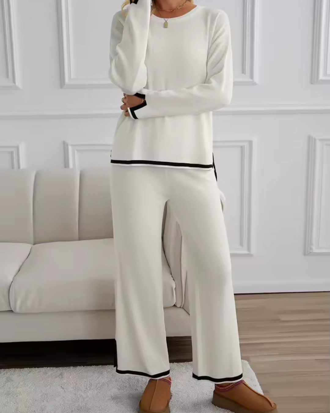 Conjunto Calça e Blusa Kátia- Manga Longa