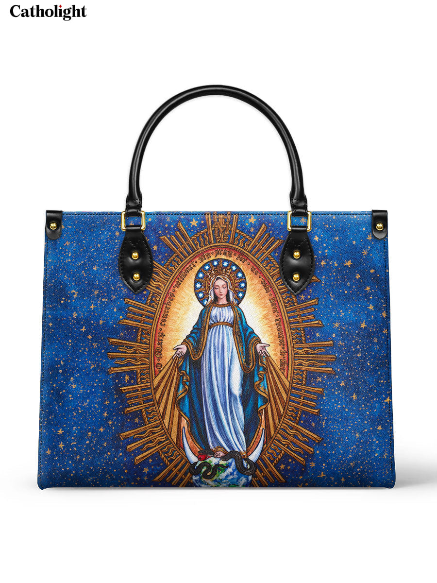 Bolsa de Couro O Triunfo da Imaculada