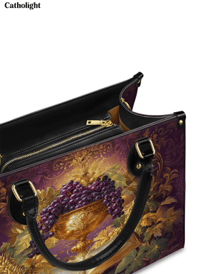 Bolsa de Couro – Cálice da Abundância