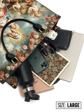 Bolsa de Couro Jardim Celestial