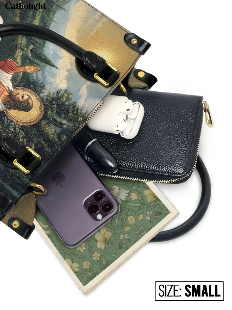 Bolsa de Couro – A Graça do Divino Pastor