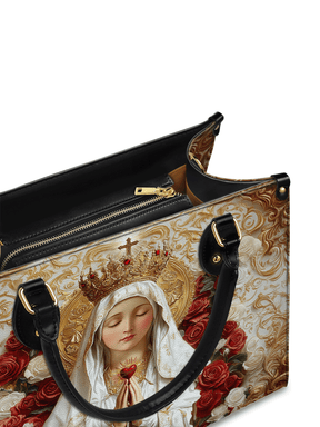 Bolsa de Couro Realeza de Fátima