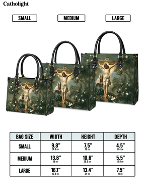 Bolsa de Couro A Cruz da Redenção