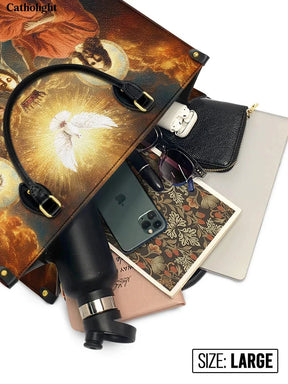 Bolsa de Couro Coroação da Rainha do Céu