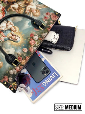 Bolsa de Couro Jardim Celestial