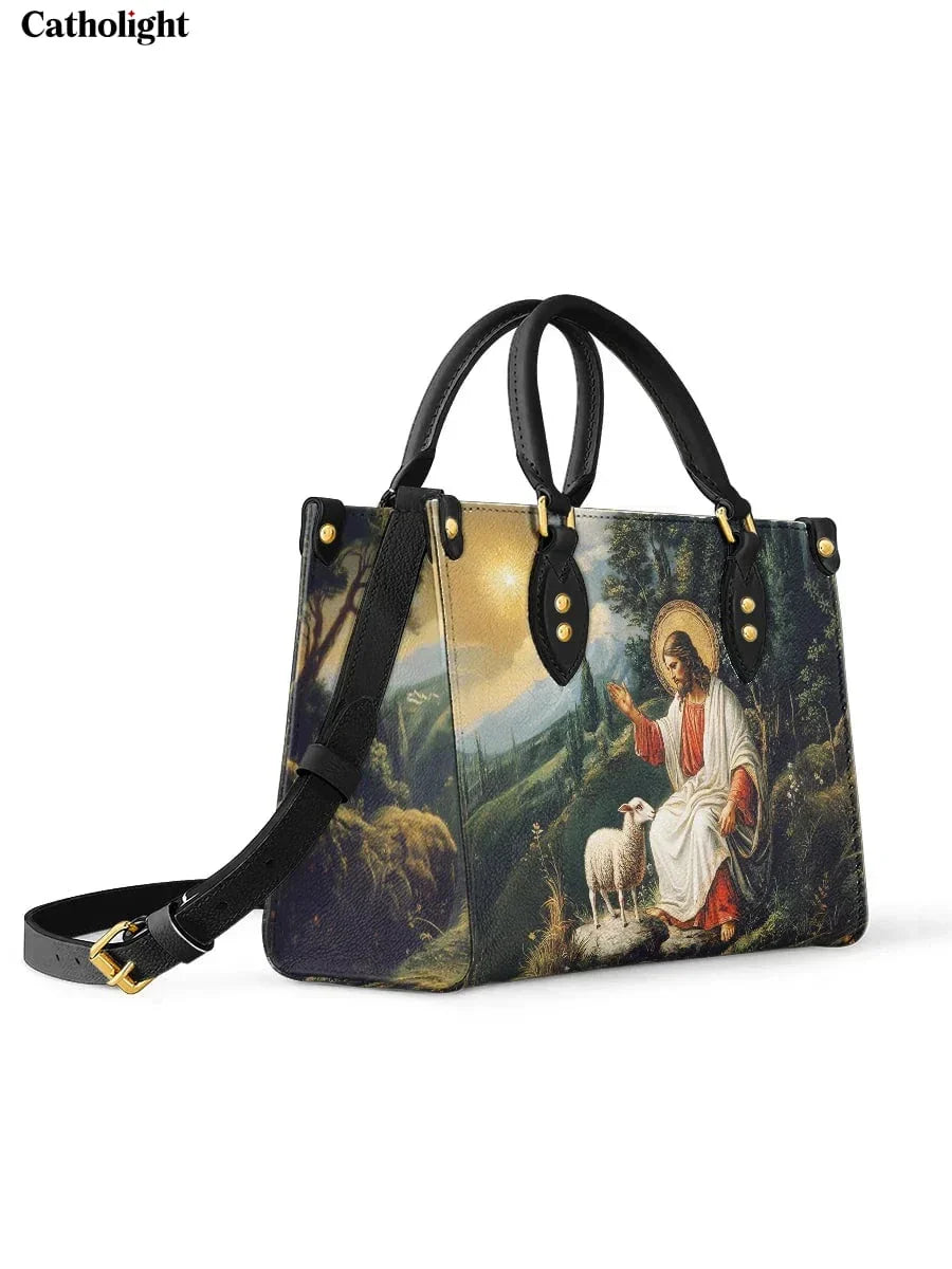 Bolsa de Couro – A Graça do Divino Pastor