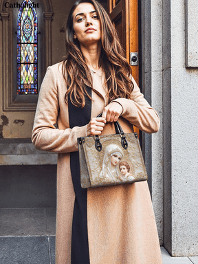Bolsa de Couro Nossa Senhora - Esplendor Divino