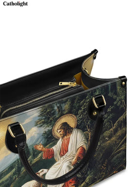 Bolsa de Couro – A Graça do Divino Pastor