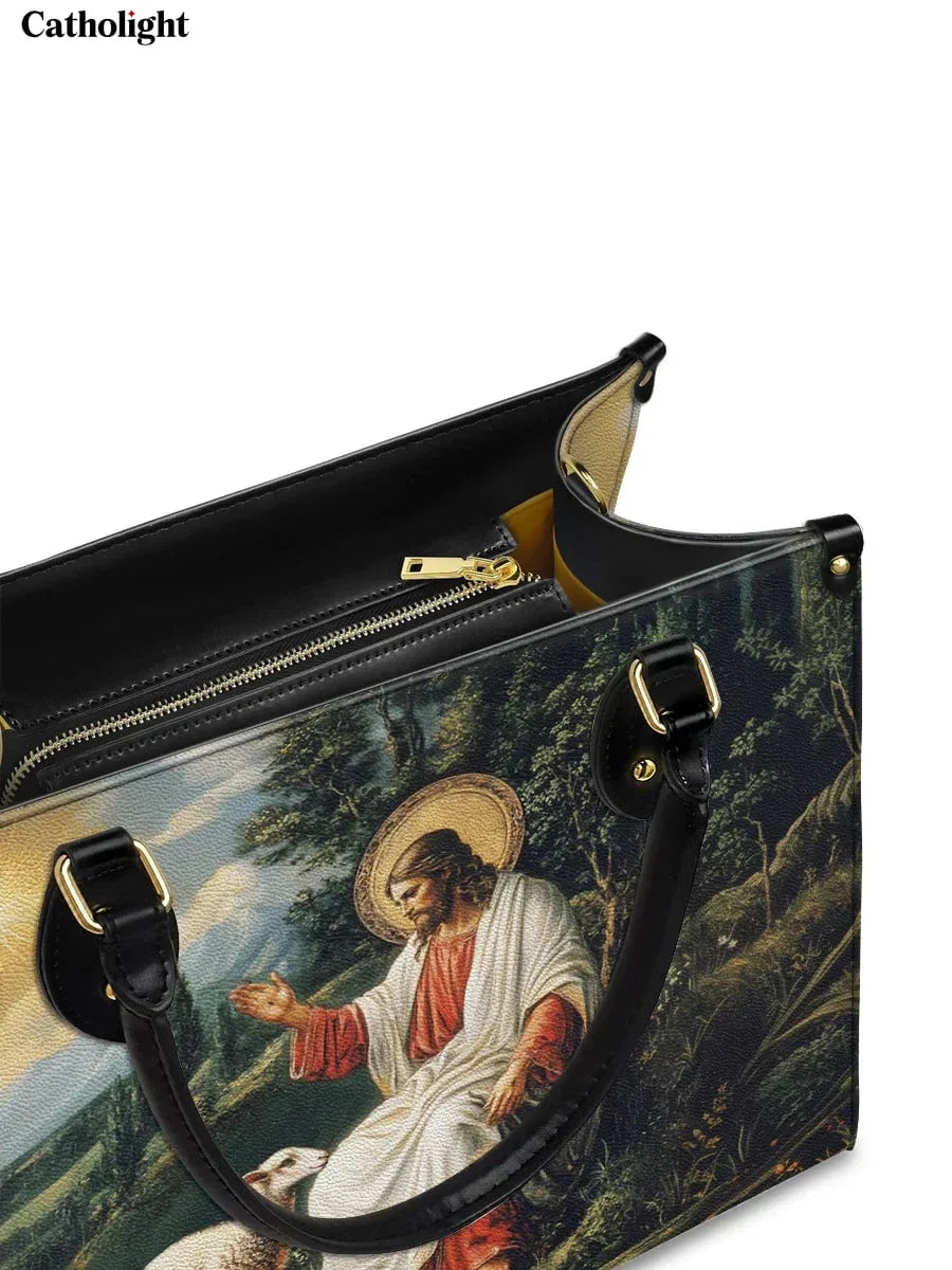 Bolsa de Couro – A Graça do Divino Pastor