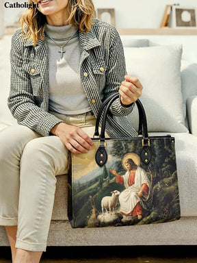 Bolsa de Couro – A Graça do Divino Pastor