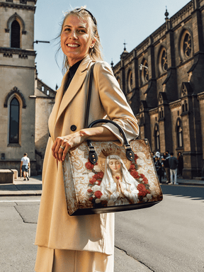 Bolsa de Couro Realeza de Fátima