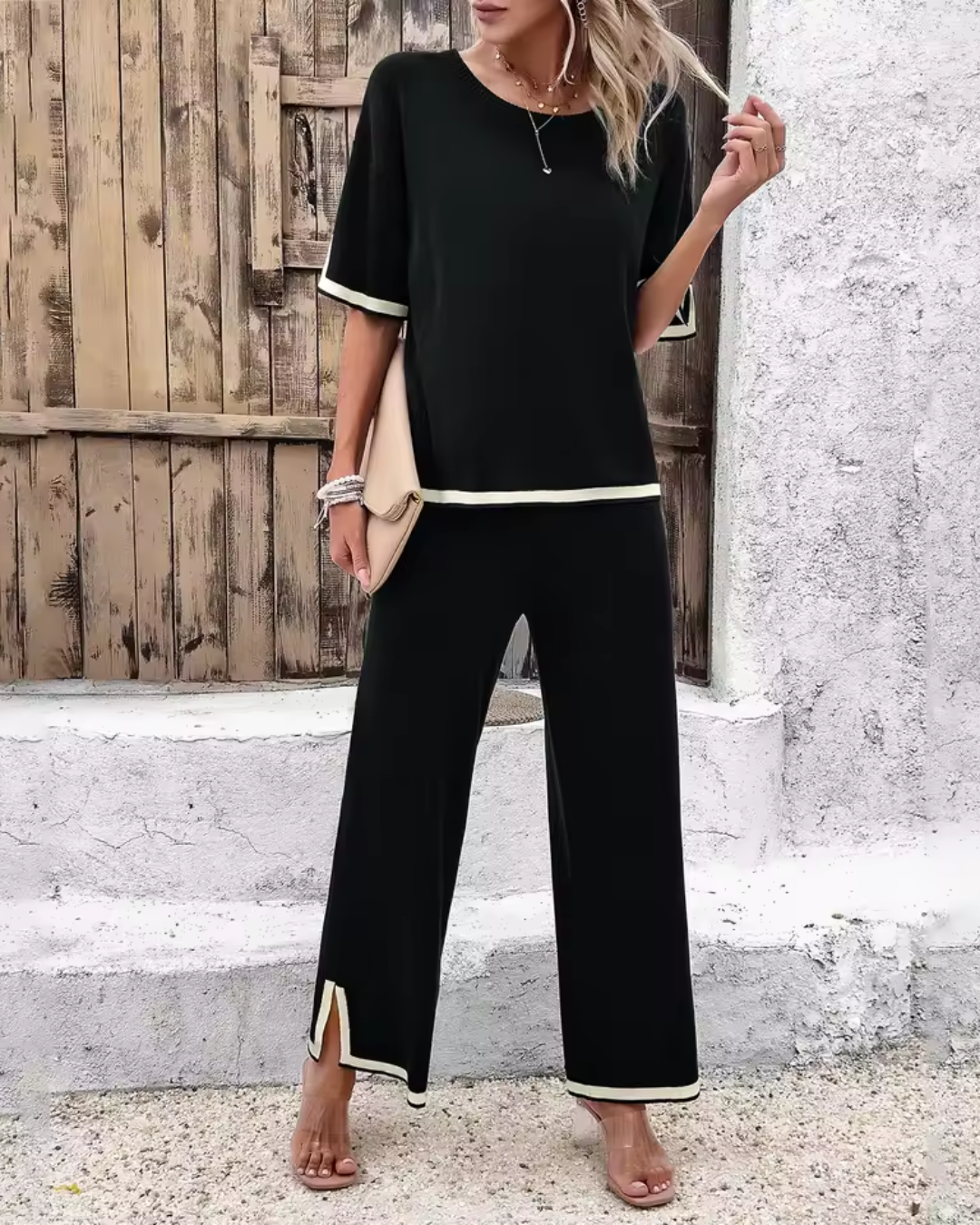 Conjunto Calça e Blusa Kátia