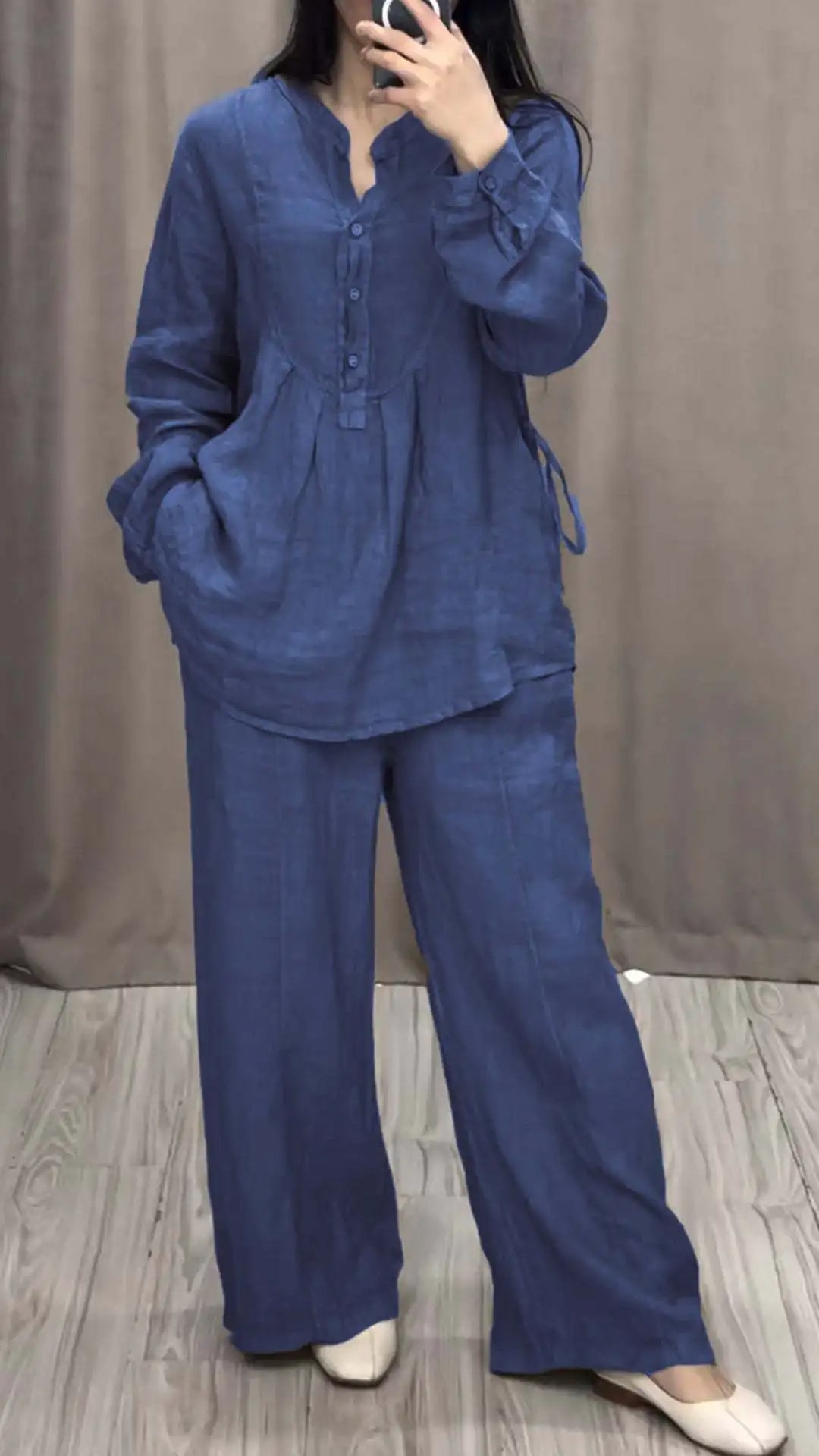 Conjunto de Algodão Linho Vanessa