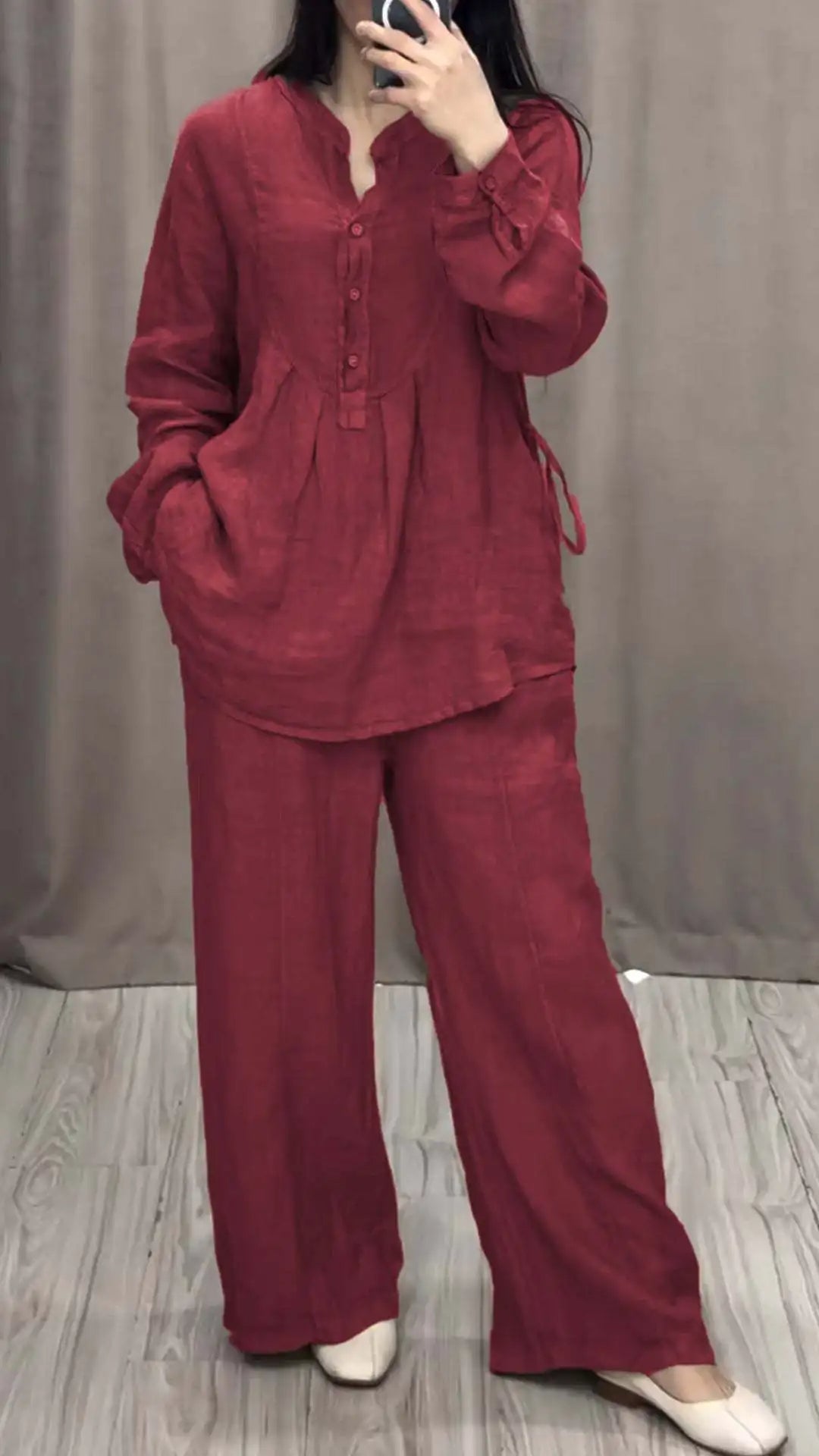 Conjunto de Algodão Linho Vanessa