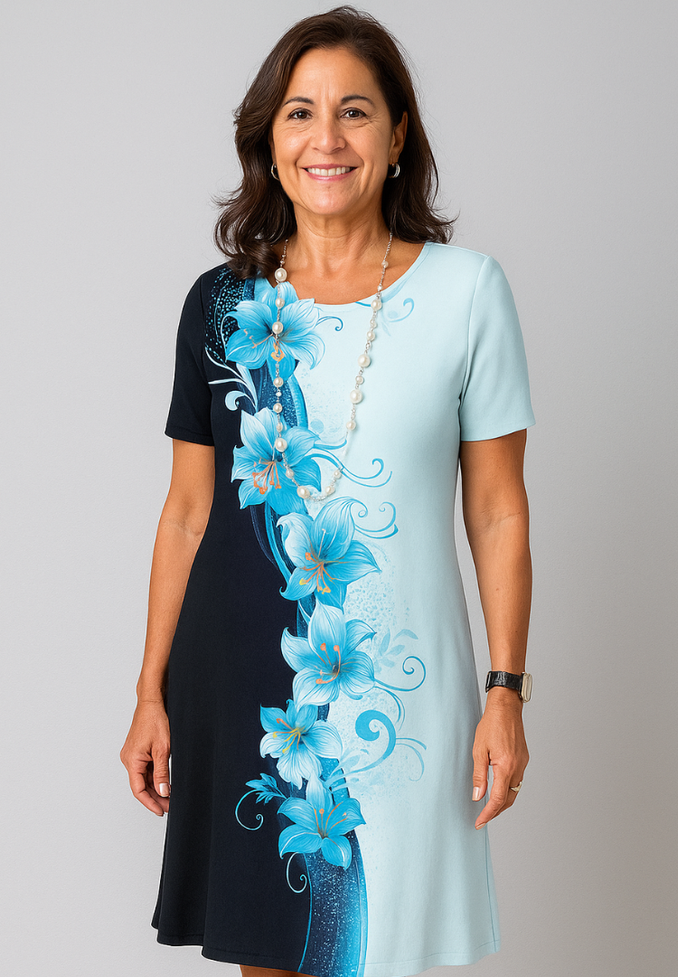Vestido Flor di Lótus