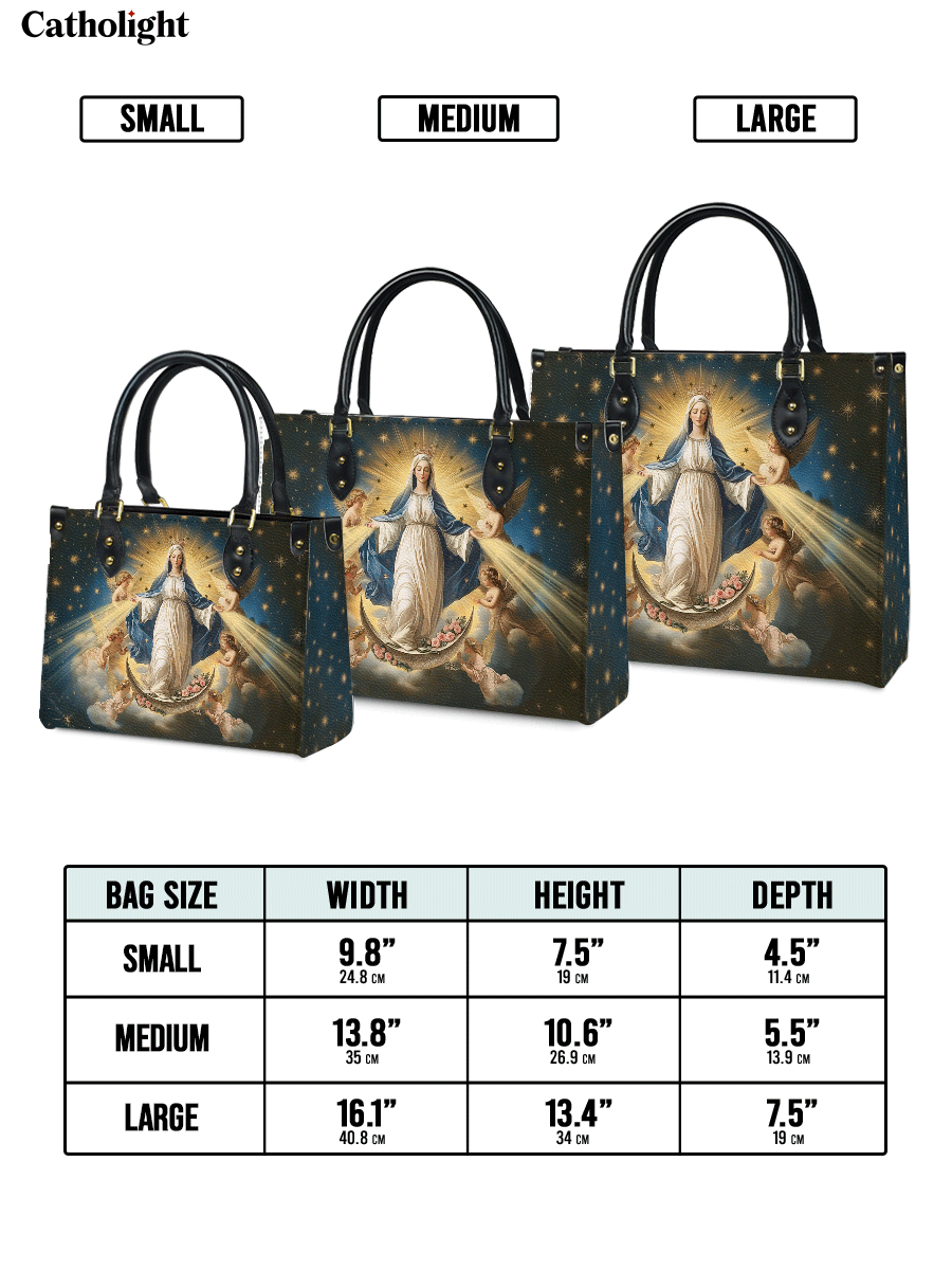 Bolsa de Couro Rainha do Céu